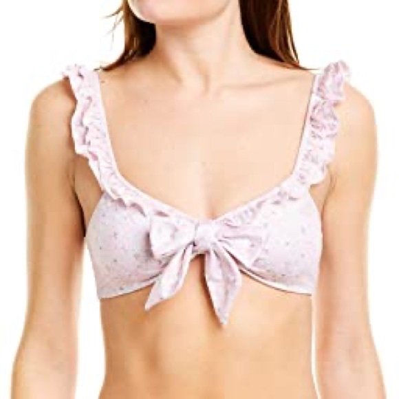 LoveShackFancy Other - LoveShackFancy Palm Bikini Top S
